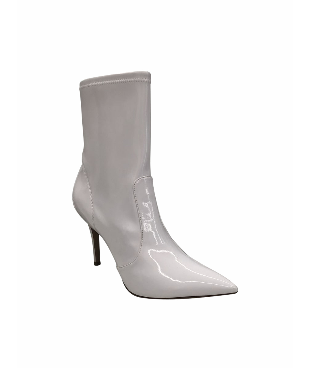 GIANVITO ROSSI Белые ботильоны из лакированной кожи, фото 1
