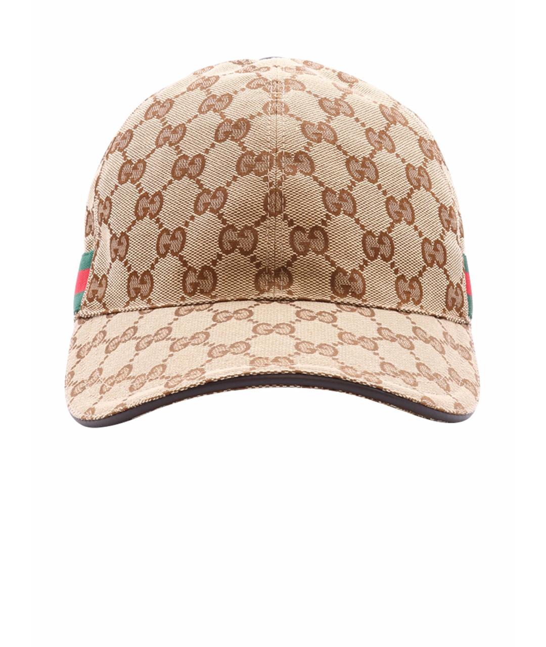 GUCCI Бежевая кепка/бейсболка, фото 1