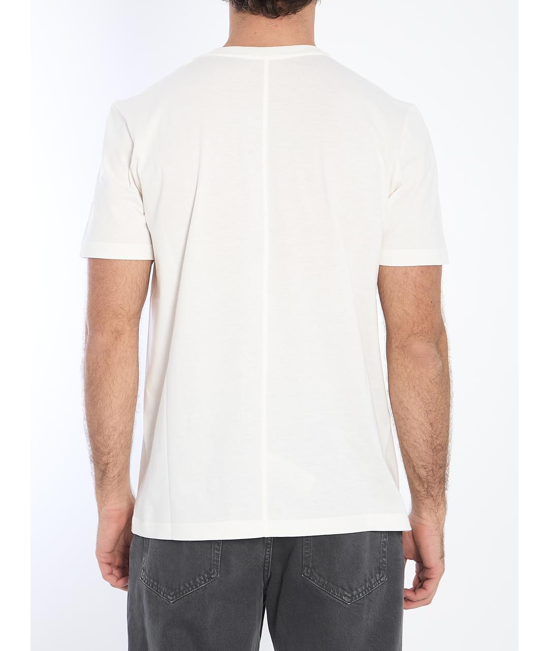 THE ROW Белая хлопковая футболка, фото 4