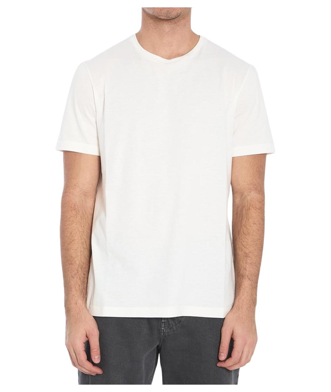 THE ROW Белая хлопковая футболка, фото 1