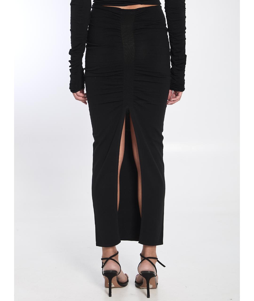 ALEXANDER WANG Черная юбка миди, фото 5