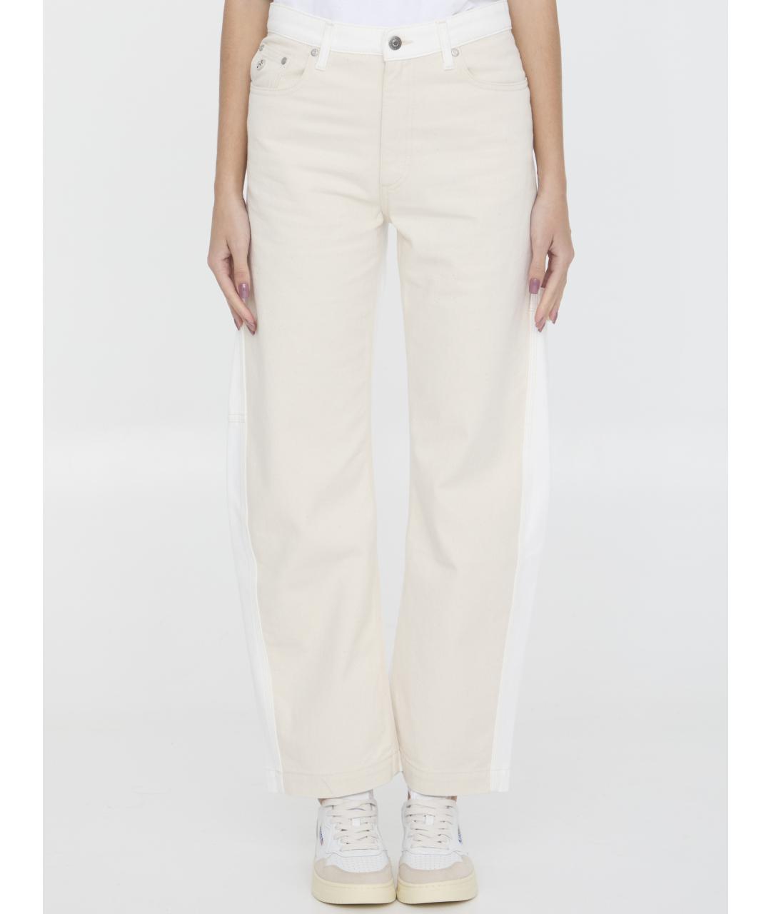 STELLA MCCARTNEY Мульти хлопковые прямые джинсы, фото 2