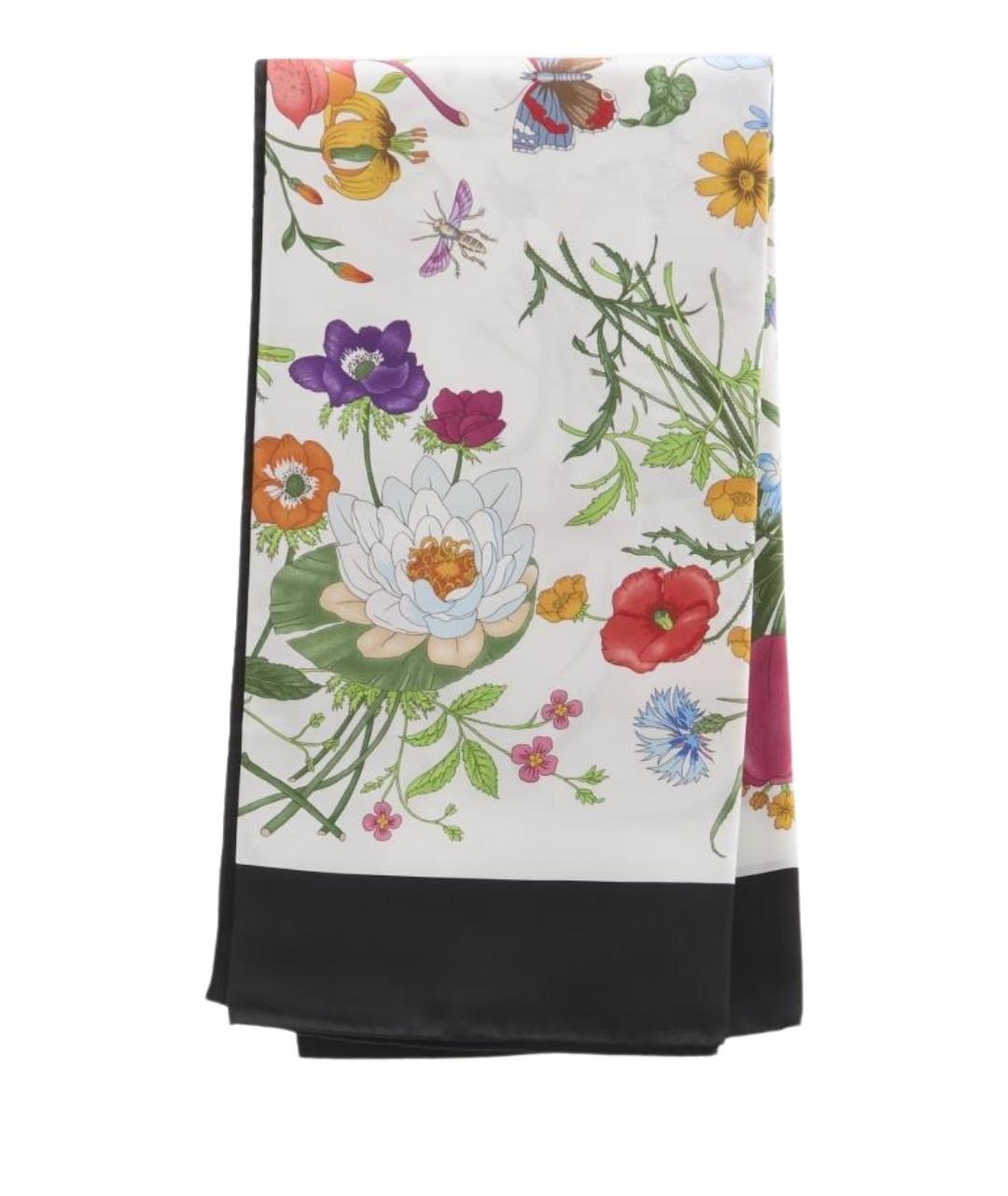 GUCCI Мульти шелковый шарф, фото 1