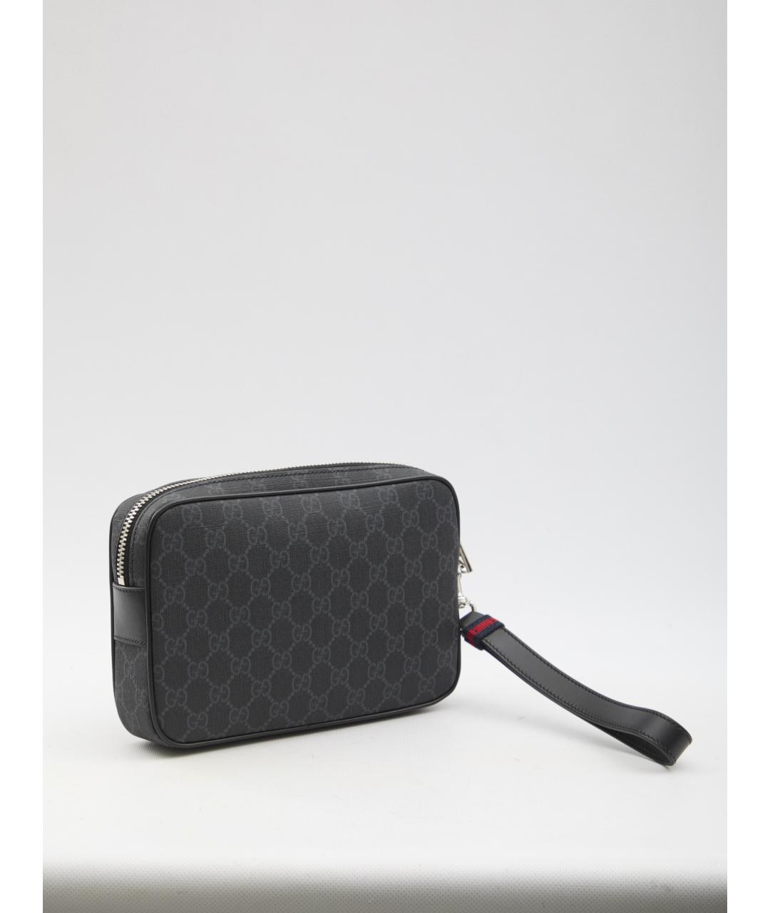 GUCCI Черная барсетка, фото 2