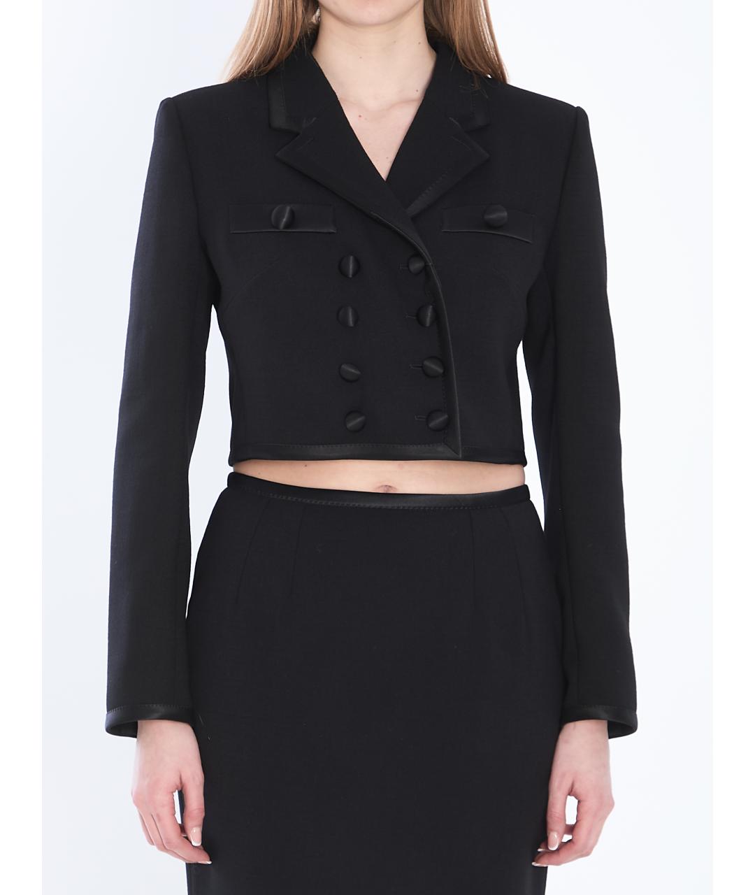 DOLCE&GABBANA Черный жакет/пиджак, фото 2
