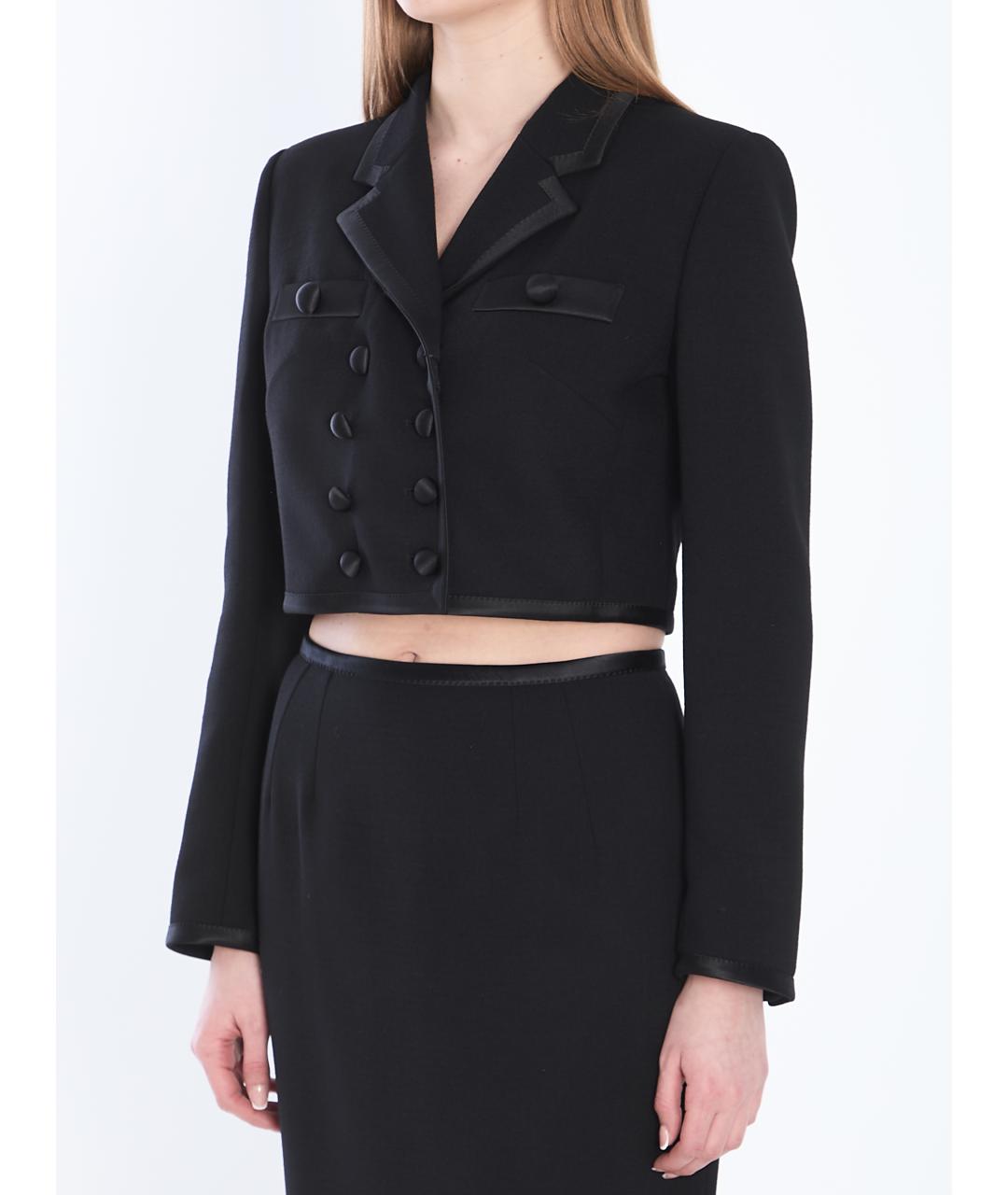 DOLCE&GABBANA Черный жакет/пиджак, фото 3