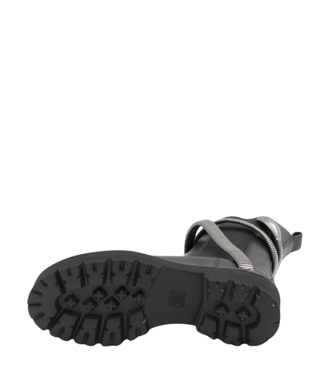 RENE CAOVILLA Черные кожаные ботинки, фото 4