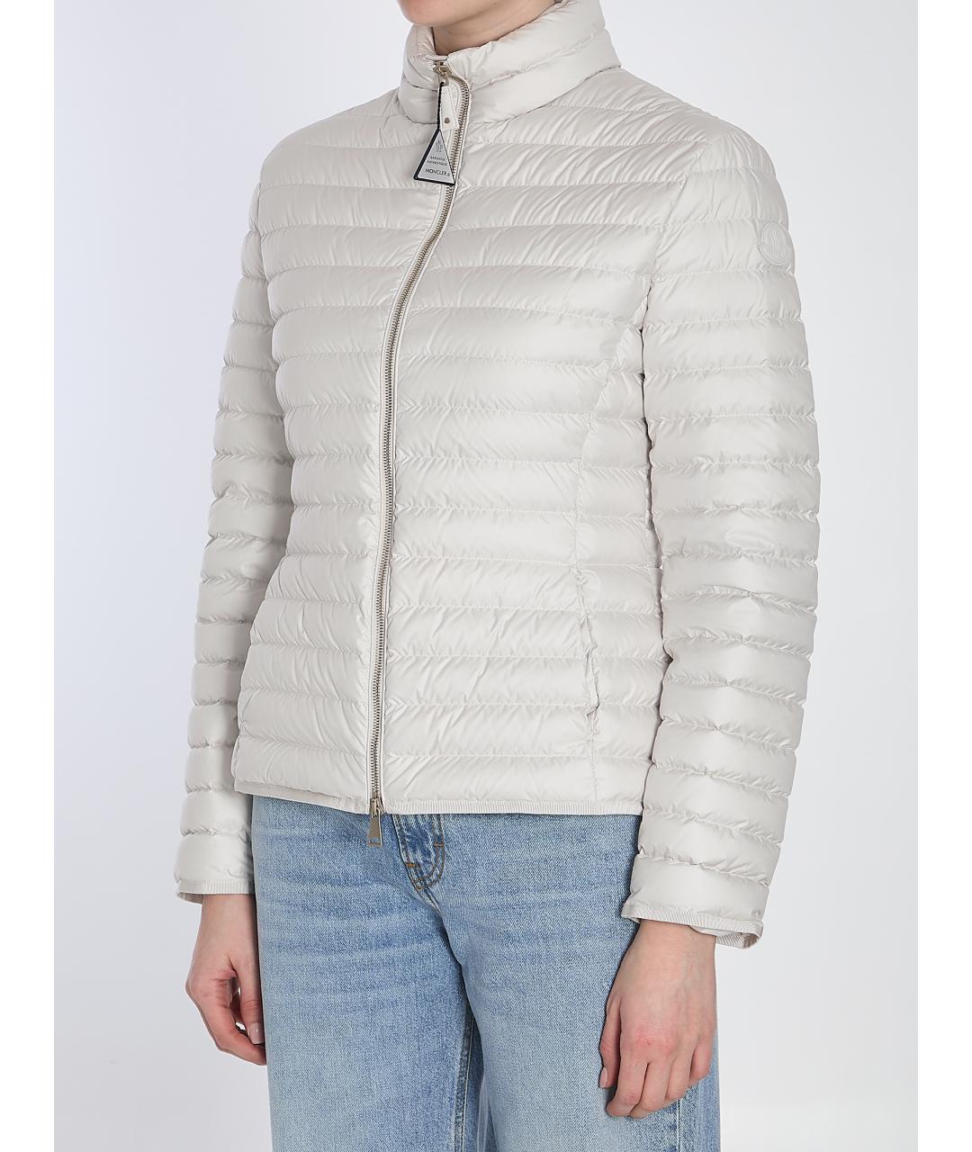MONCLER Белая куртка, фото 2