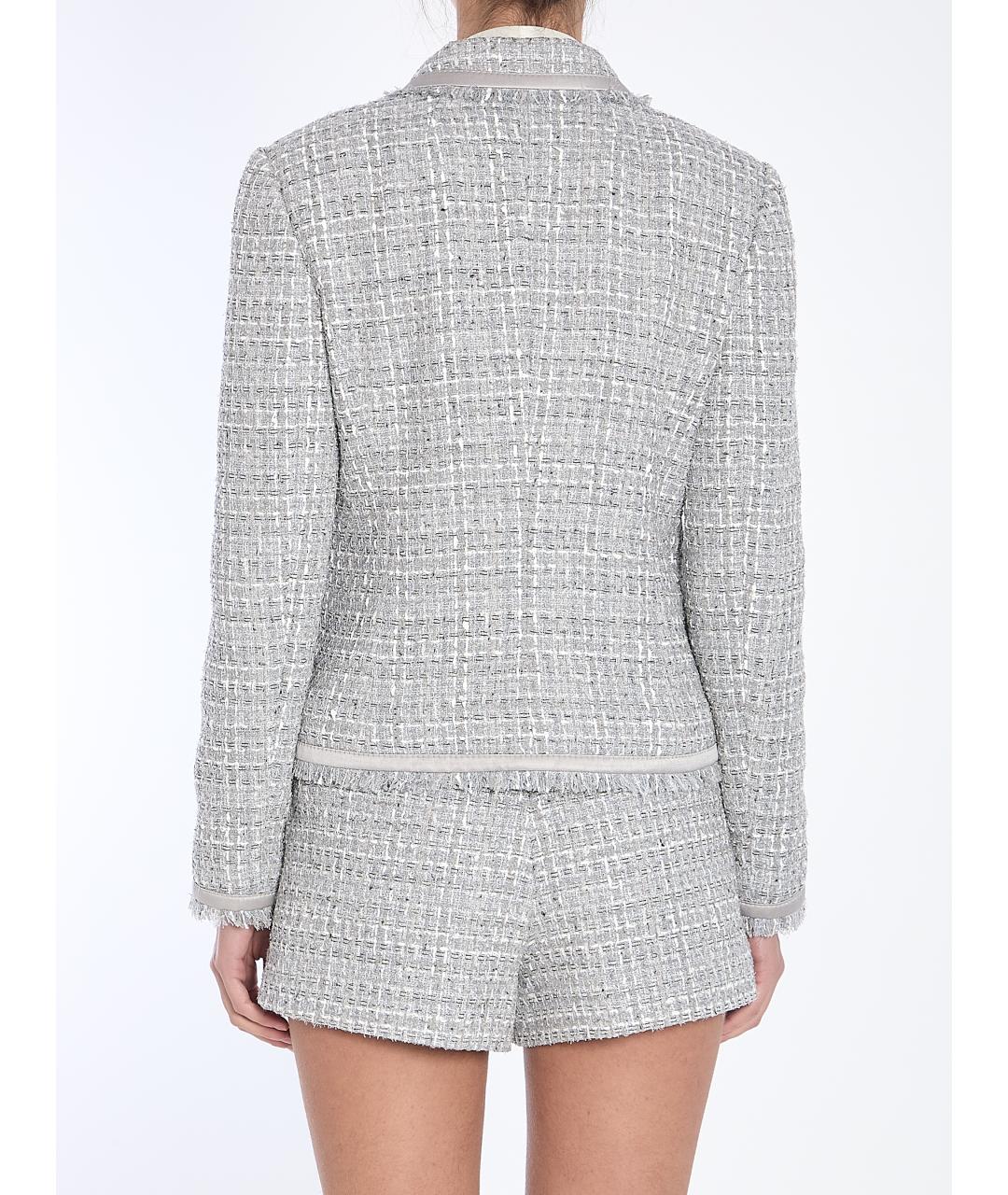 DOLCE&GABBANA Серый жакет/пиджак, фото 5