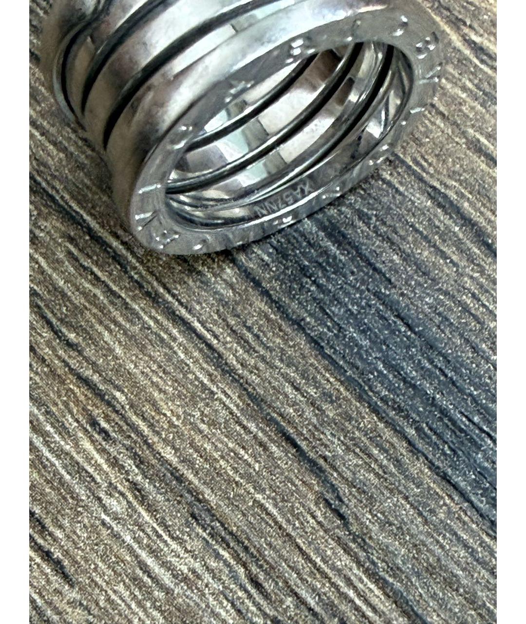 BVLGARI Серебряное кольцо из белого золота, фото 4