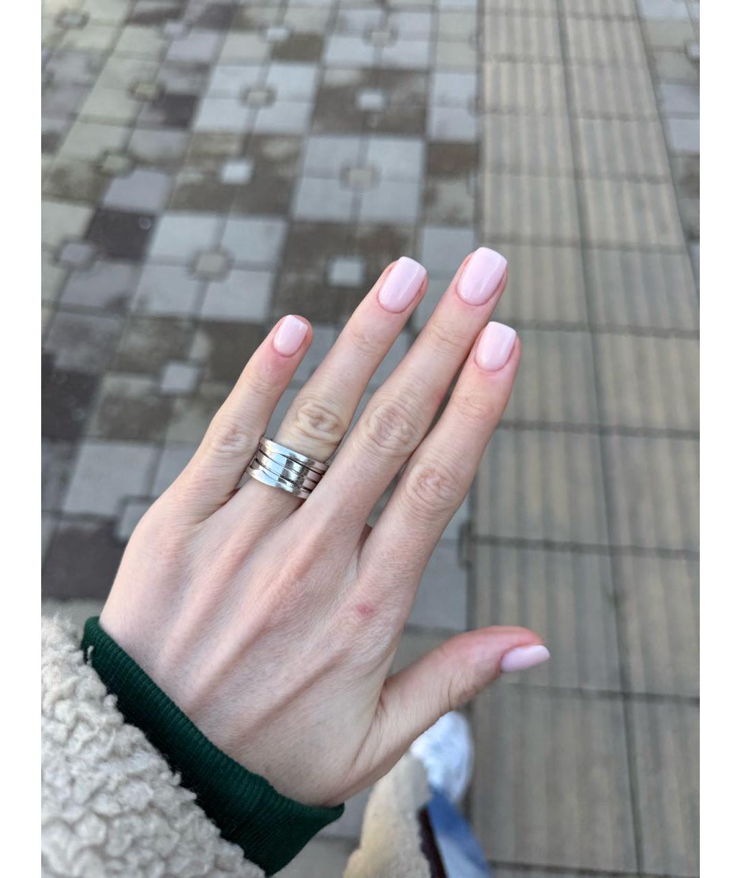 BVLGARI Серебряное кольцо из белого золота, фото 5