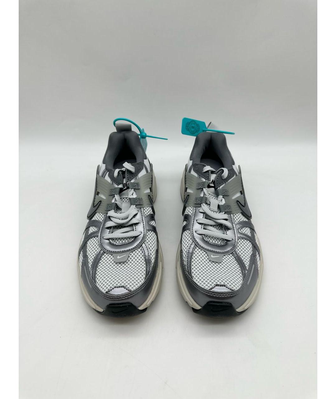 NIKE Серые текстильные низкие кроссовки / кеды, фото 2
