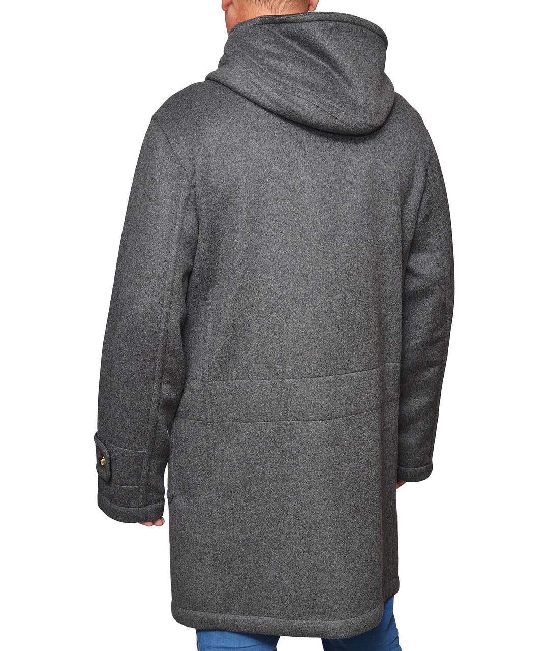 BRIONI Серое шерстяное пальто, фото 3