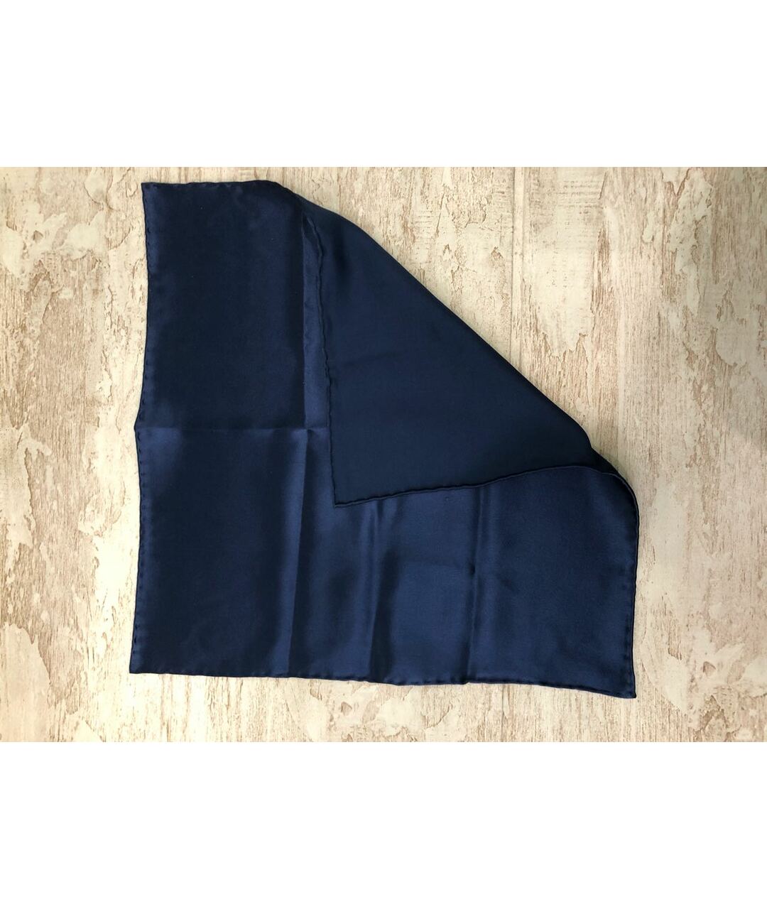 BRIONI Темно-синий шелковый платок, фото 2
