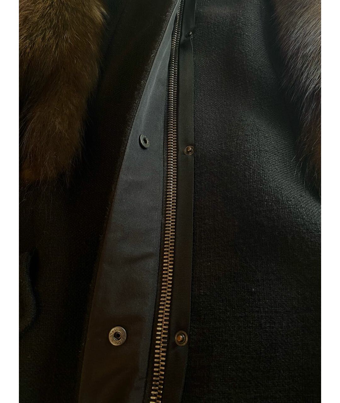 JOHN RICHMOND Черное шерстяное пальто, фото 7