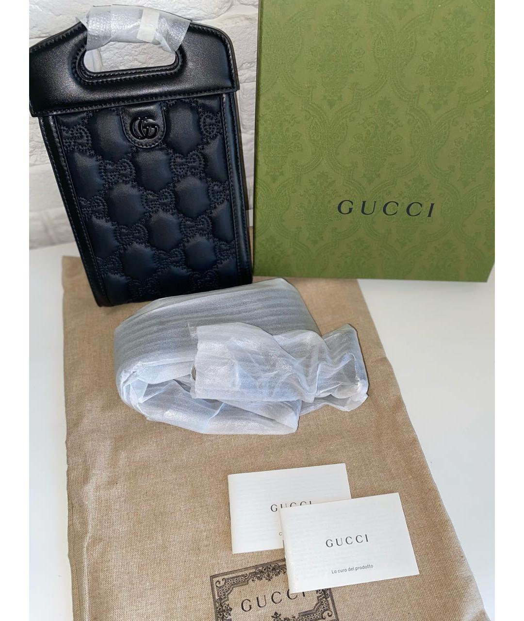 GUCCI Черная сумка через плечо, фото 4