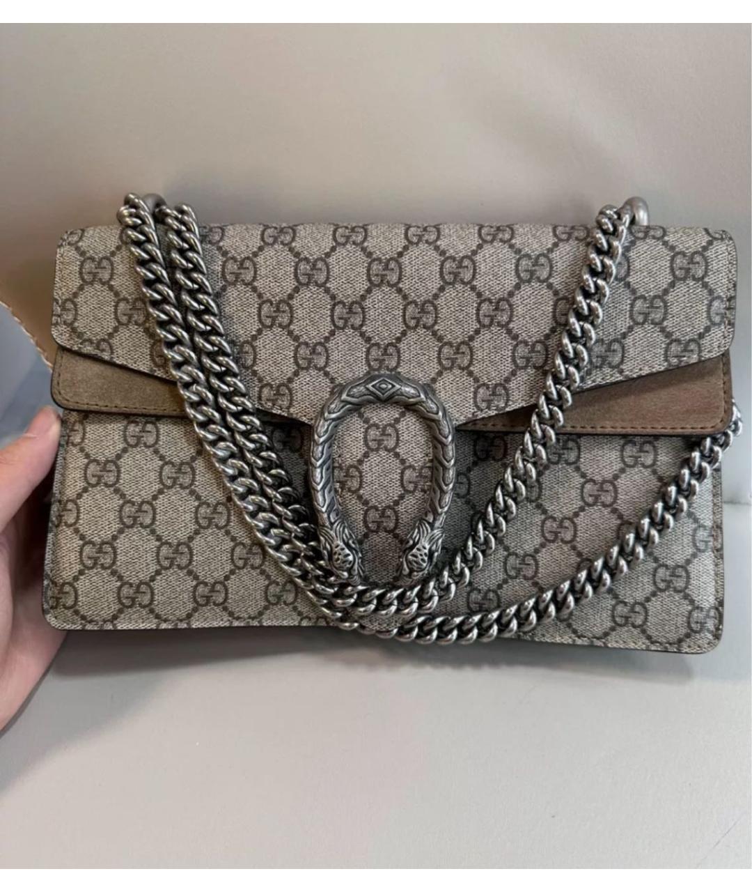 GUCCI Бежевая сумка через плечо, фото 9