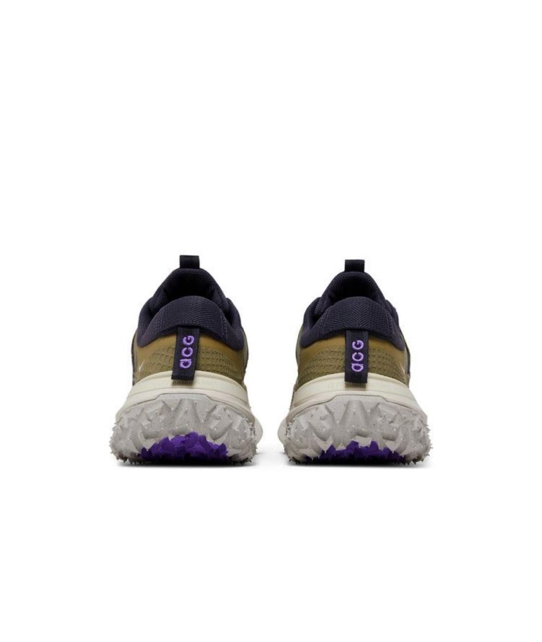NIKE ACG Горчичные текстильные низкие кроссовки / кеды, фото 5