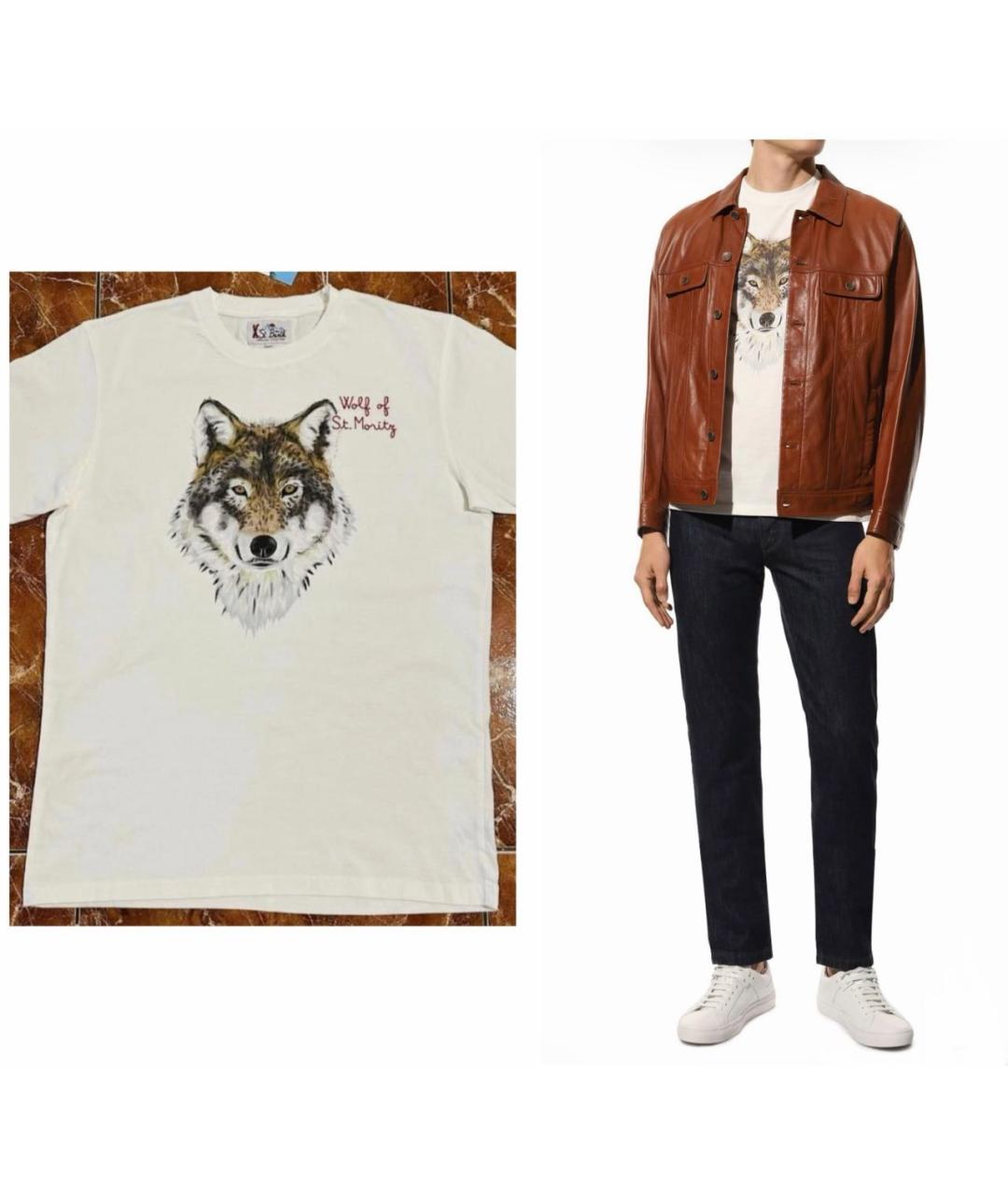 MC2 SAINT BARTH Мульти хлопковая футболка, фото 2