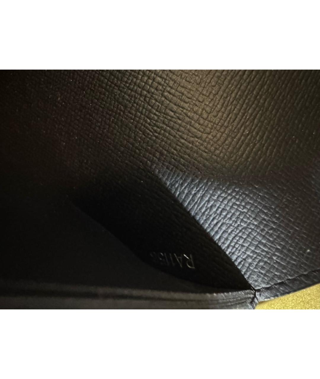 LOUIS VUITTON Антрацитовый кардхолдер, фото 5