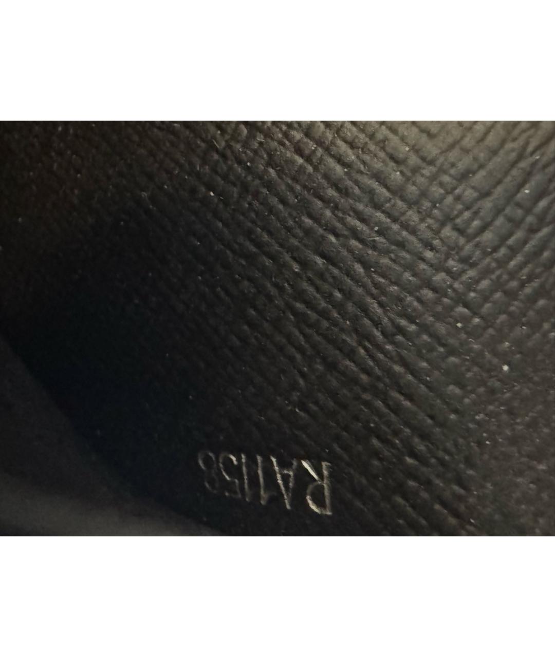 LOUIS VUITTON Антрацитовый кардхолдер, фото 6