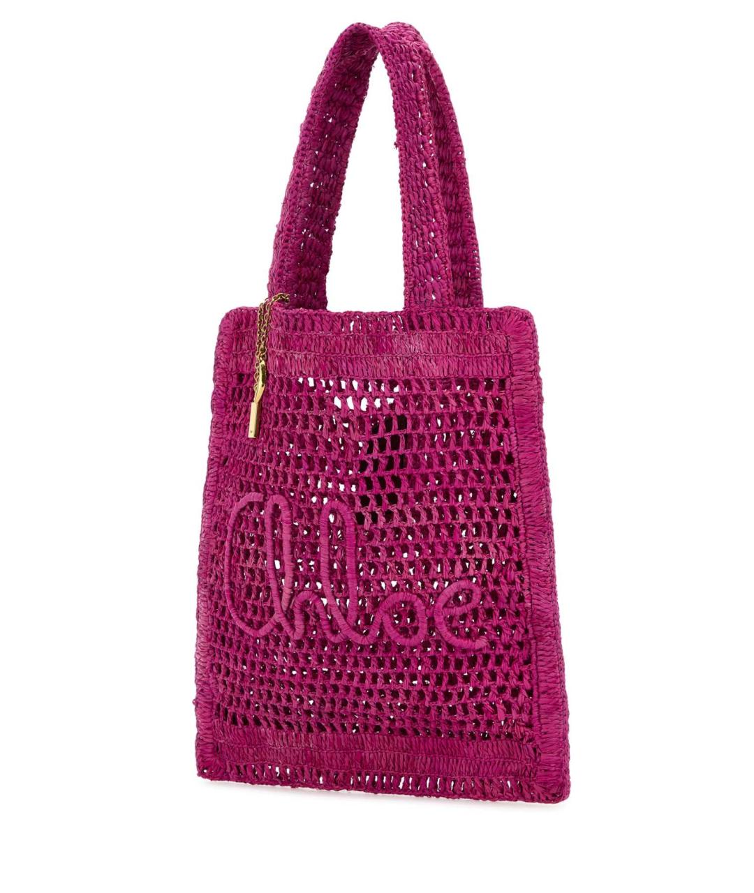 CHLOE Фуксия сумка тоут, фото 2