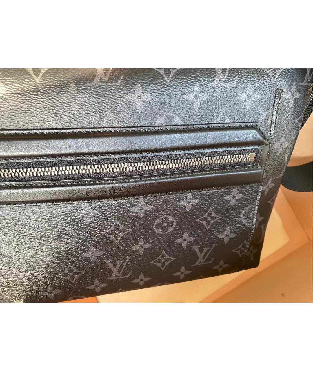 LOUIS VUITTON Черная сумка на плечо, фото 4