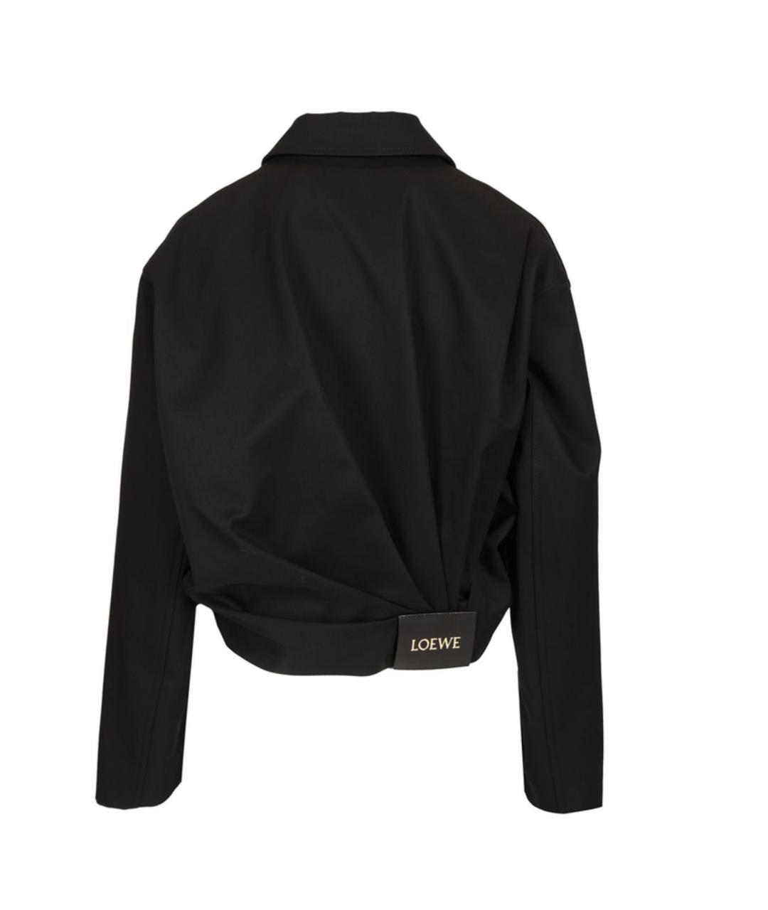 LOEWE Черная куртка, фото 2
