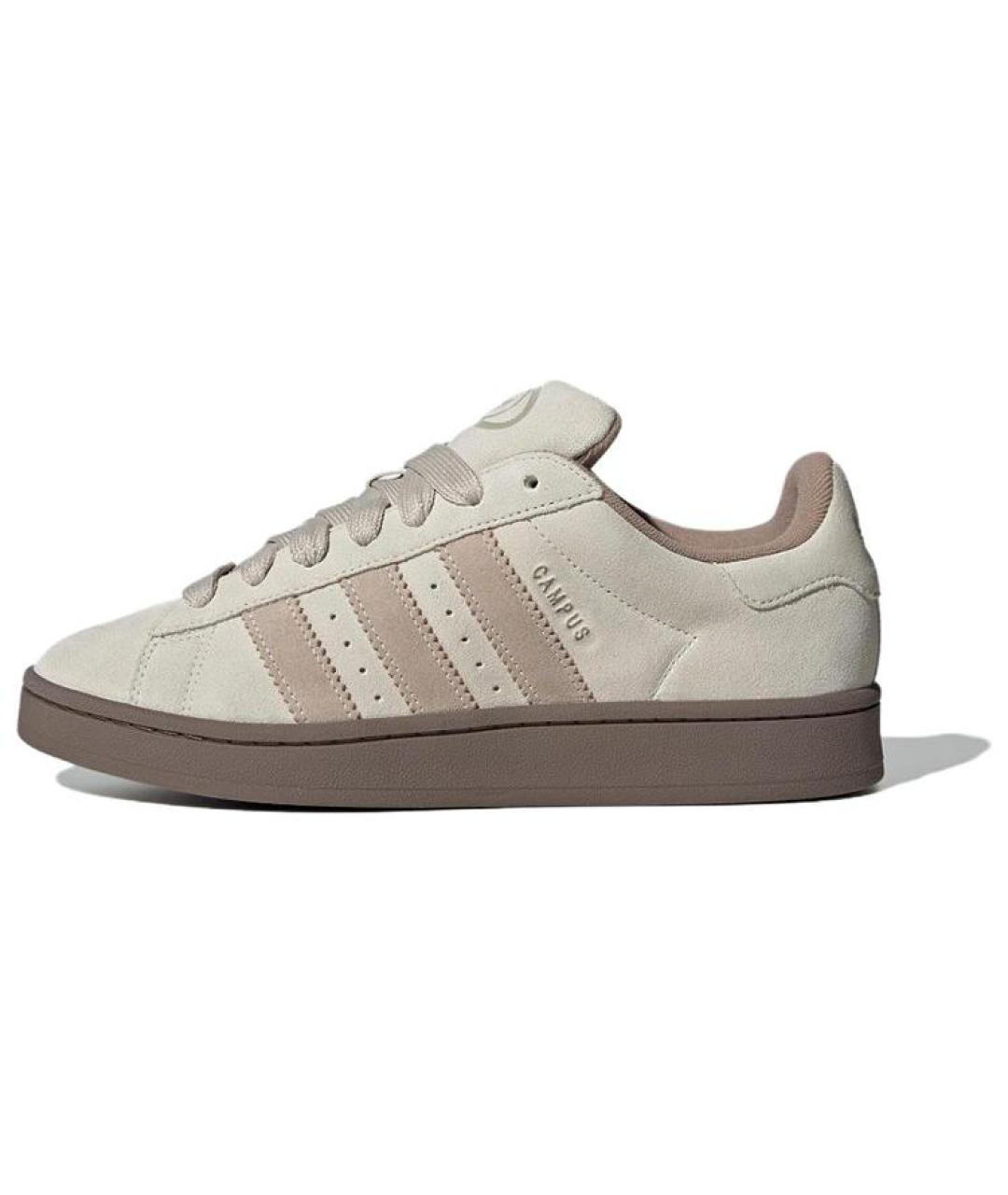 ADIDAS Бежевые замшевые кеды, фото 5
