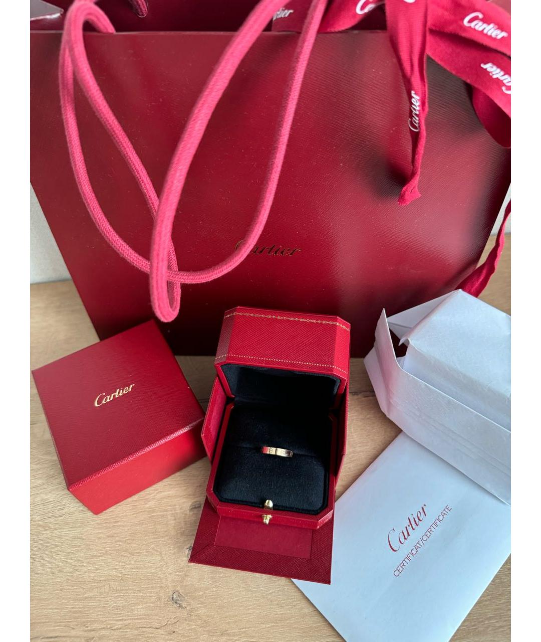 CARTIER Золотое кольцо из розового золота, фото 2