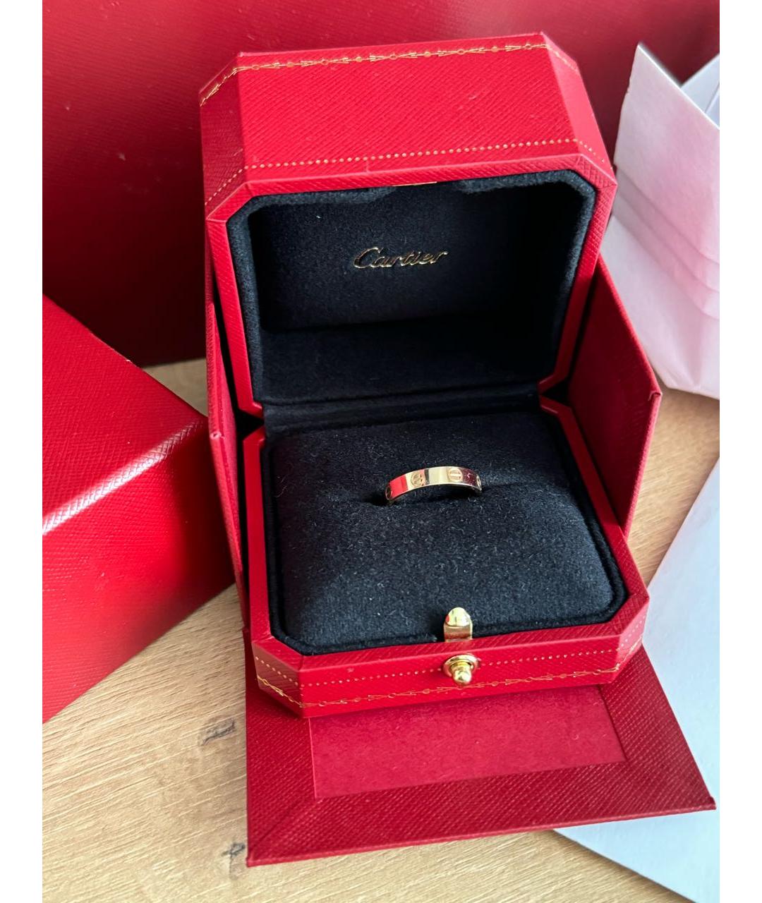 CARTIER Золотое кольцо из розового золота, фото 4