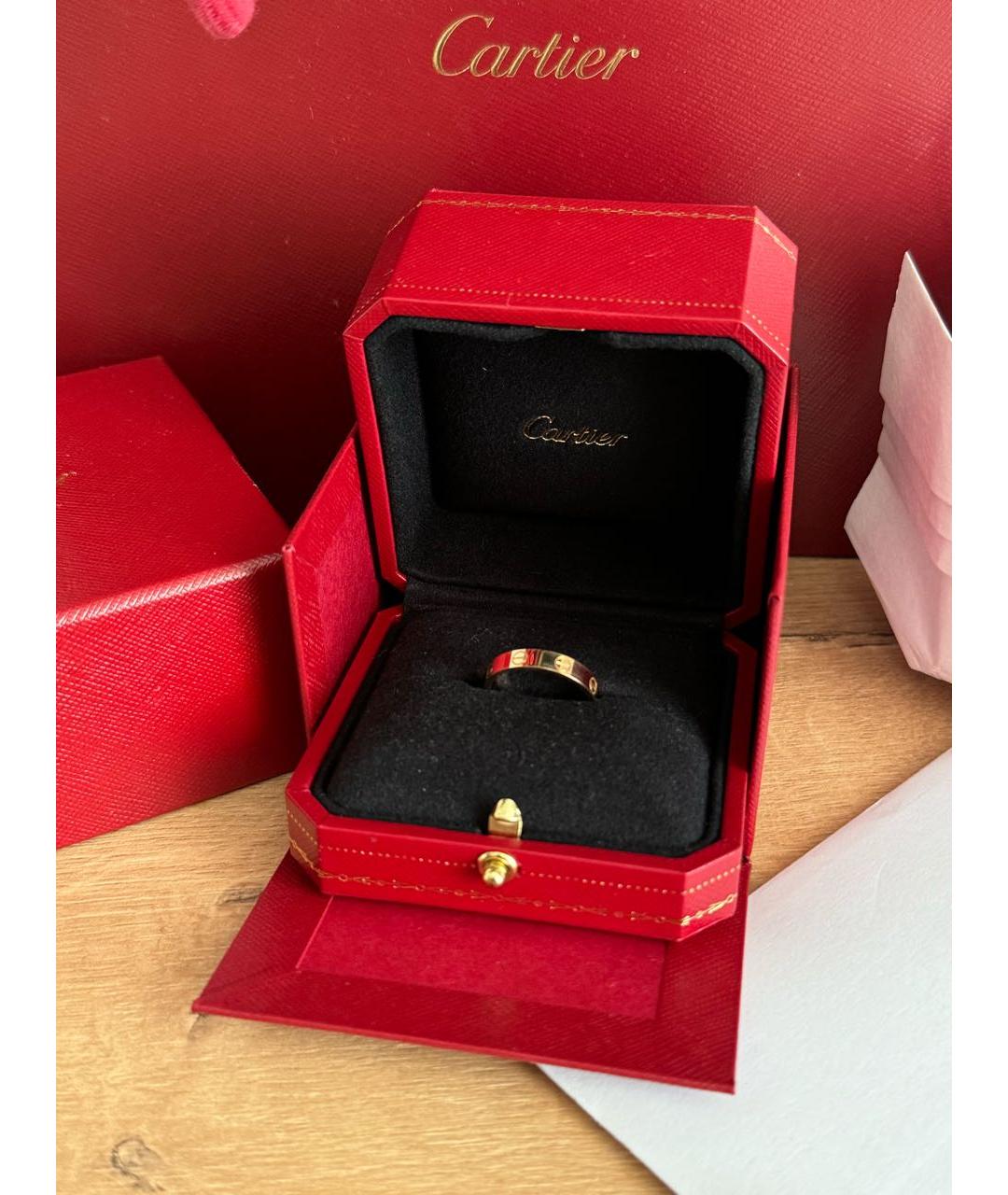 CARTIER Золотое кольцо из розового золота, фото 3