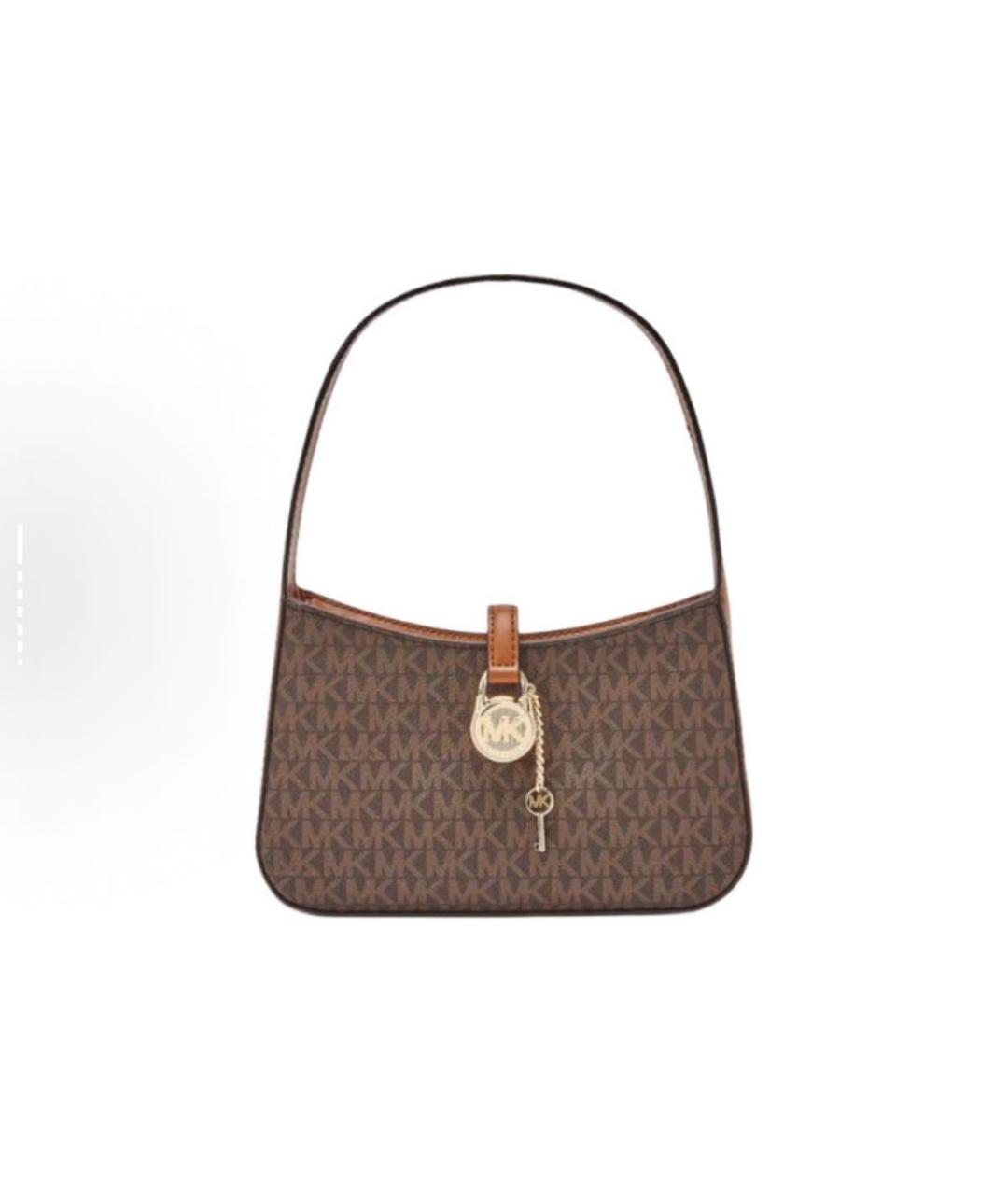 MICHAEL MICHAEL KORS Коричневая сумка через плечо, фото 4