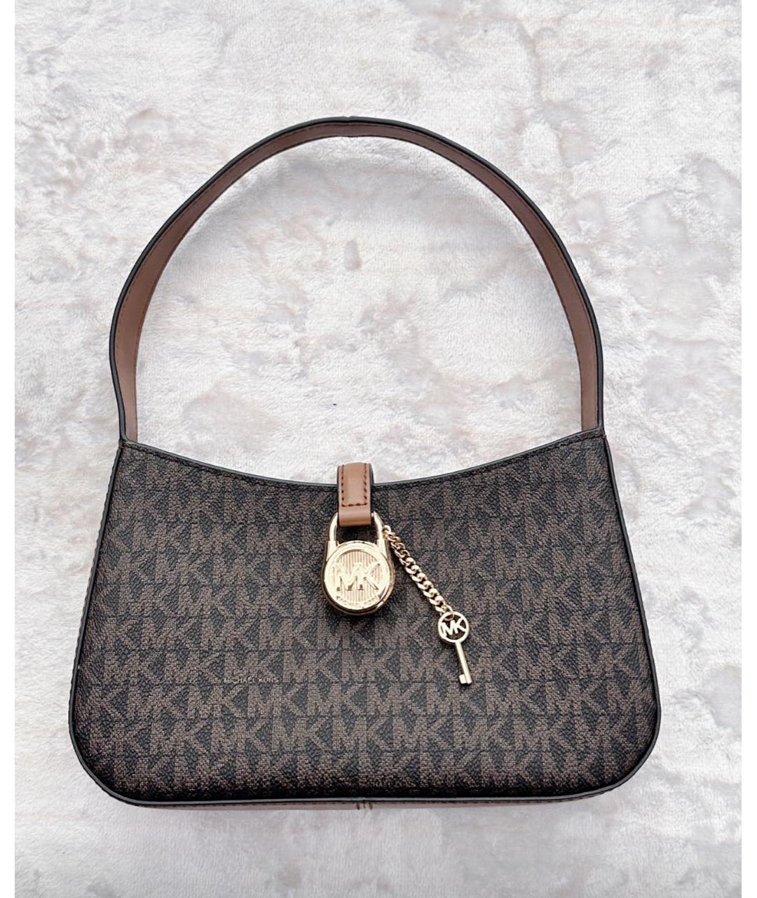 MICHAEL MICHAEL KORS Коричневая сумка через плечо, фото 5