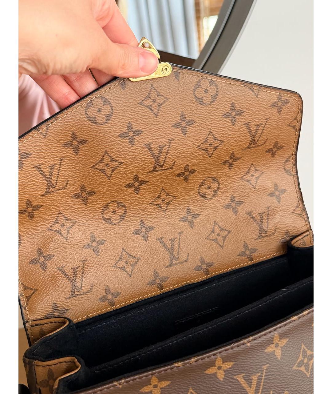 LOUIS VUITTON Коричневая сумка через плечо, фото 5