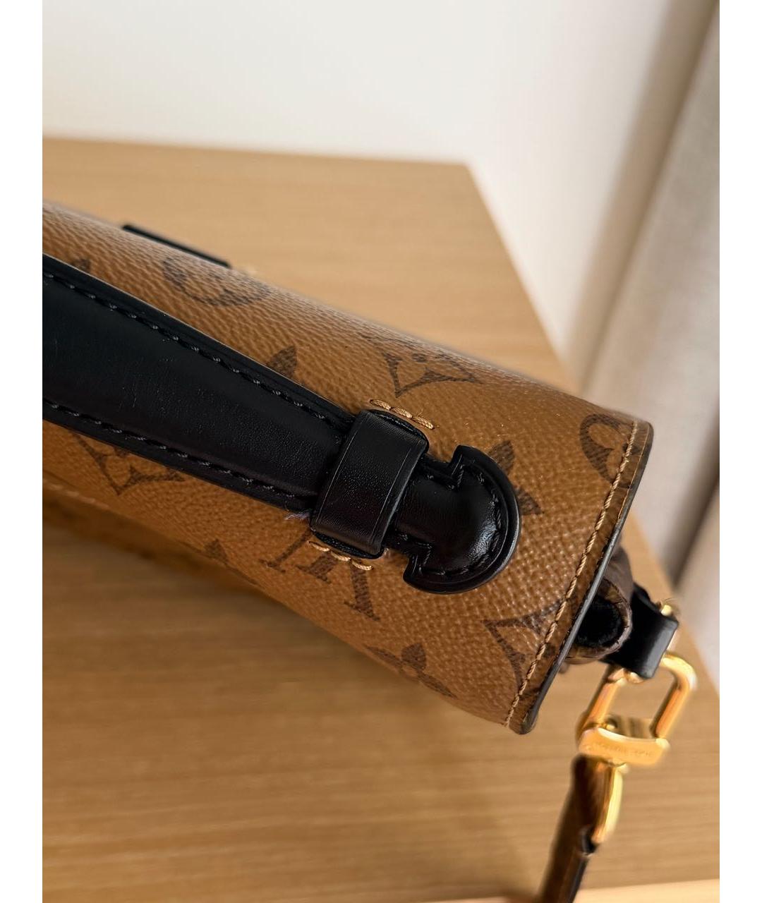 LOUIS VUITTON Коричневая сумка через плечо, фото 8