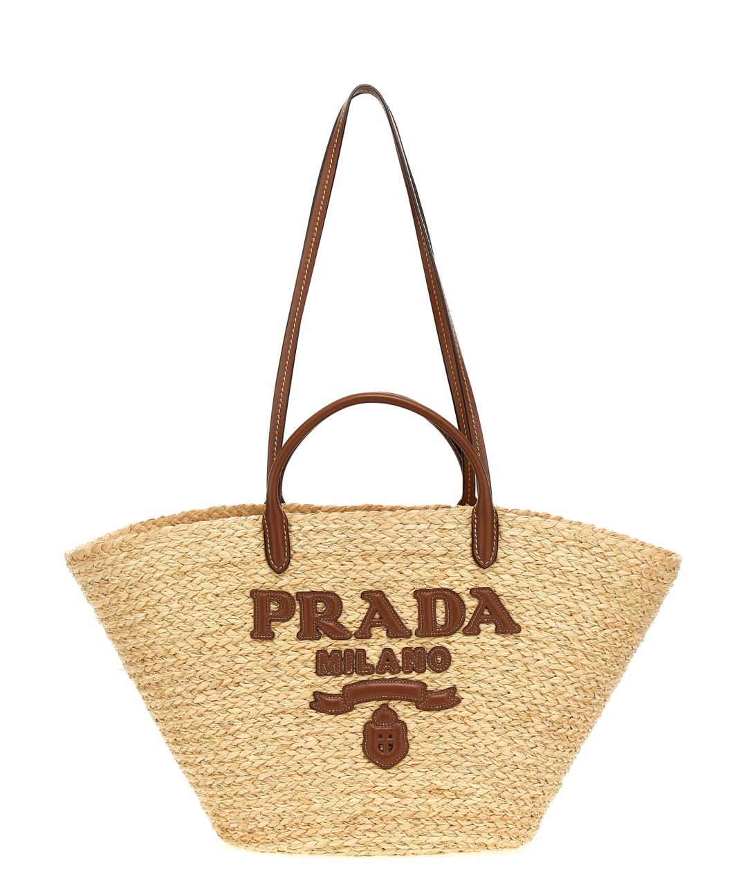 PRADA Бежевая сумка тоут, фото 1