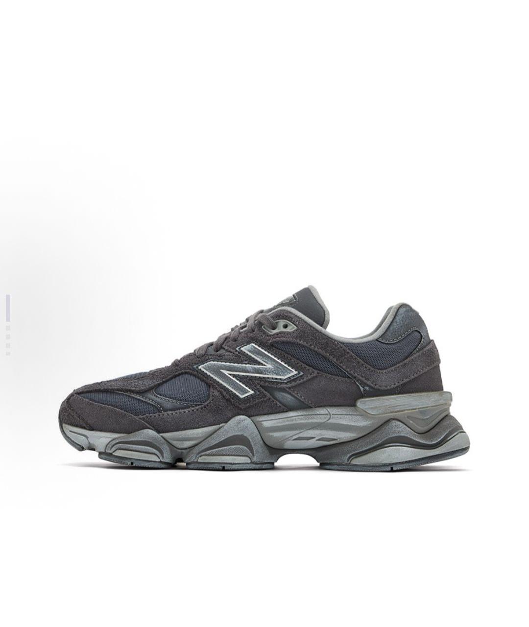 NEW BALANCE Черные замшевые кроссовки, фото 7