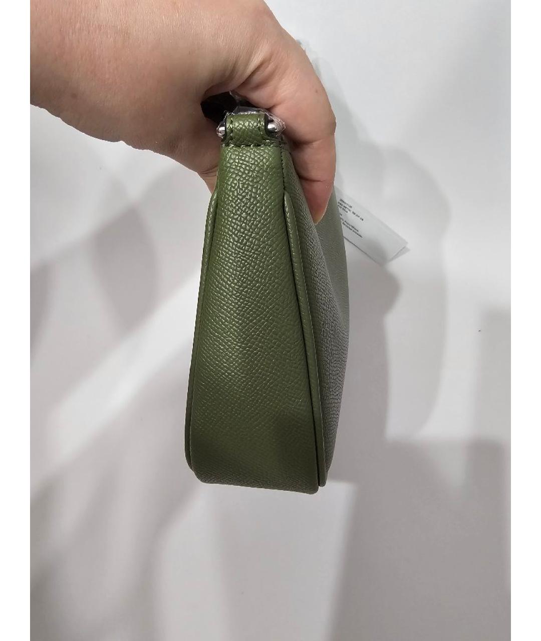 KARL LAGERFELD Хаки сумка через плечо из искусственной кожи, фото 7