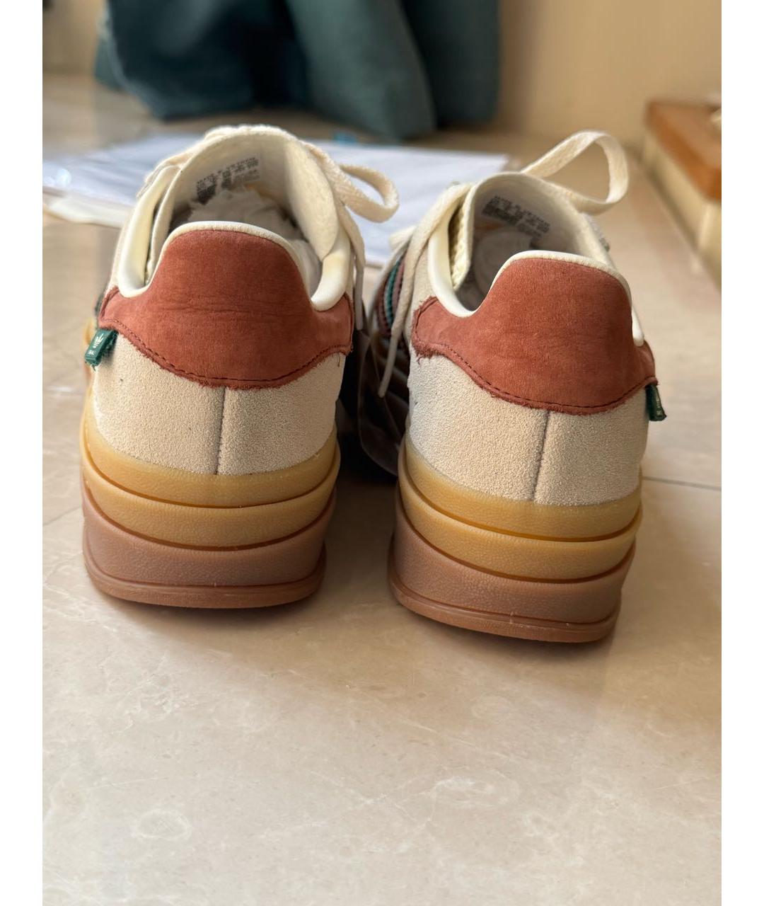 ADIDAS Бежевые кеды, фото 4