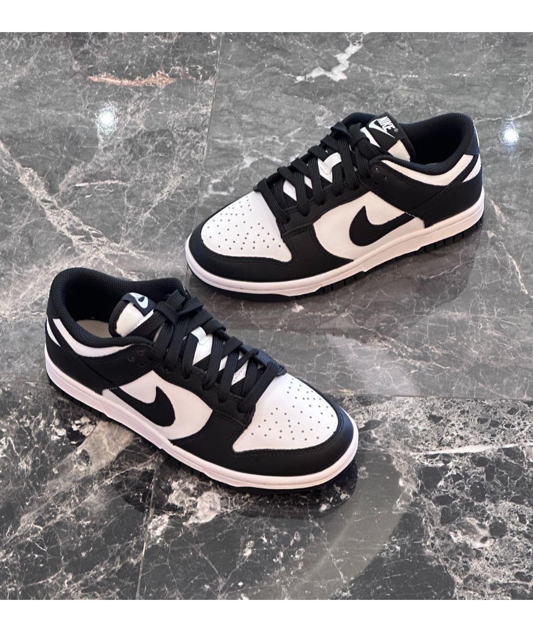 NIKE Черные низкие кроссовки / кеды, фото 4