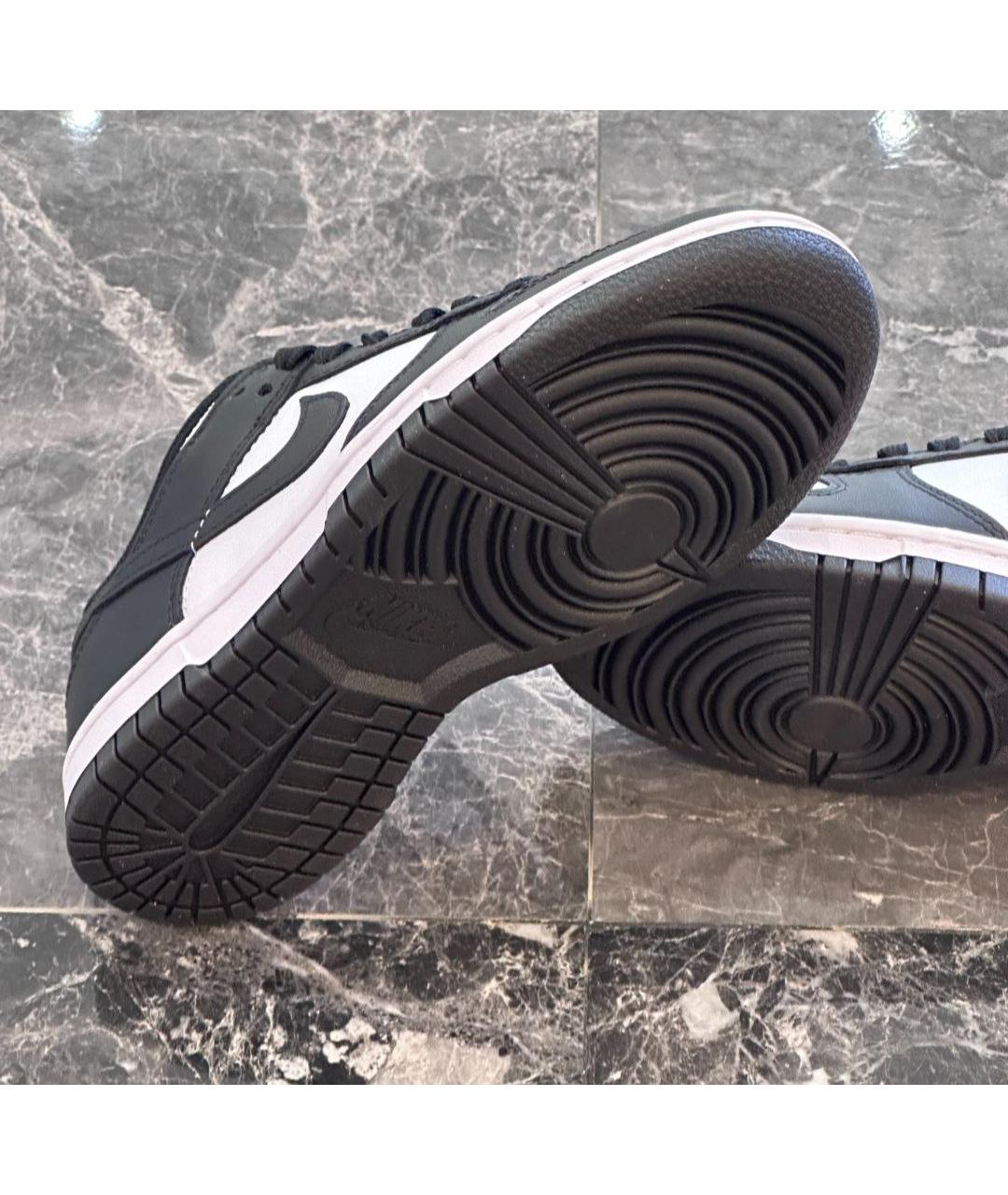 NIKE Черные низкие кроссовки / кеды, фото 2