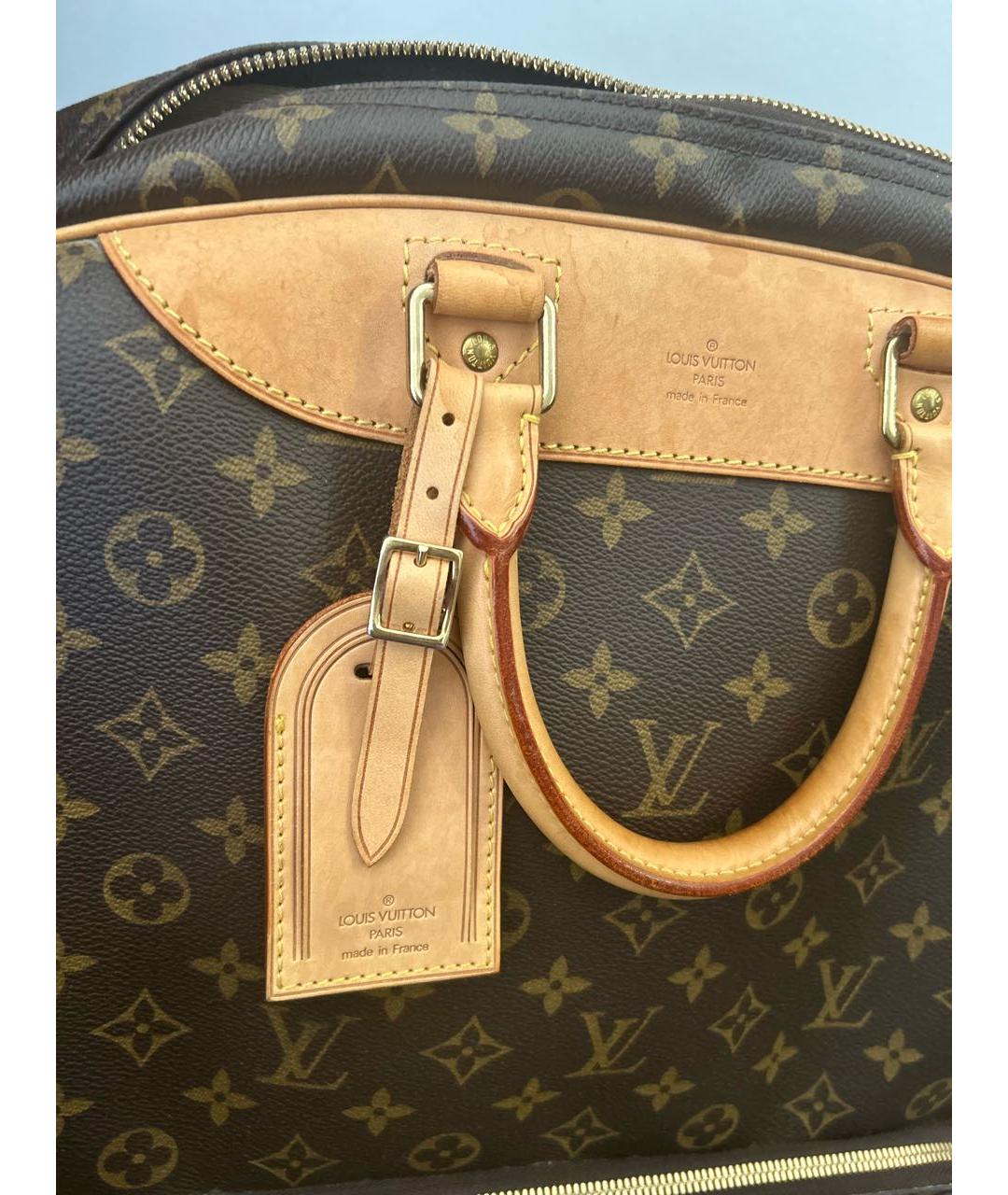 LOUIS VUITTON Коричневая дорожная/спортивная сумка, фото 5