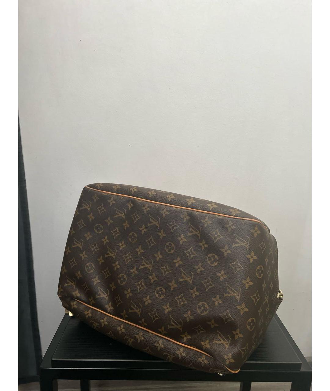 LOUIS VUITTON Коричневая дорожная/спортивная сумка, фото 3