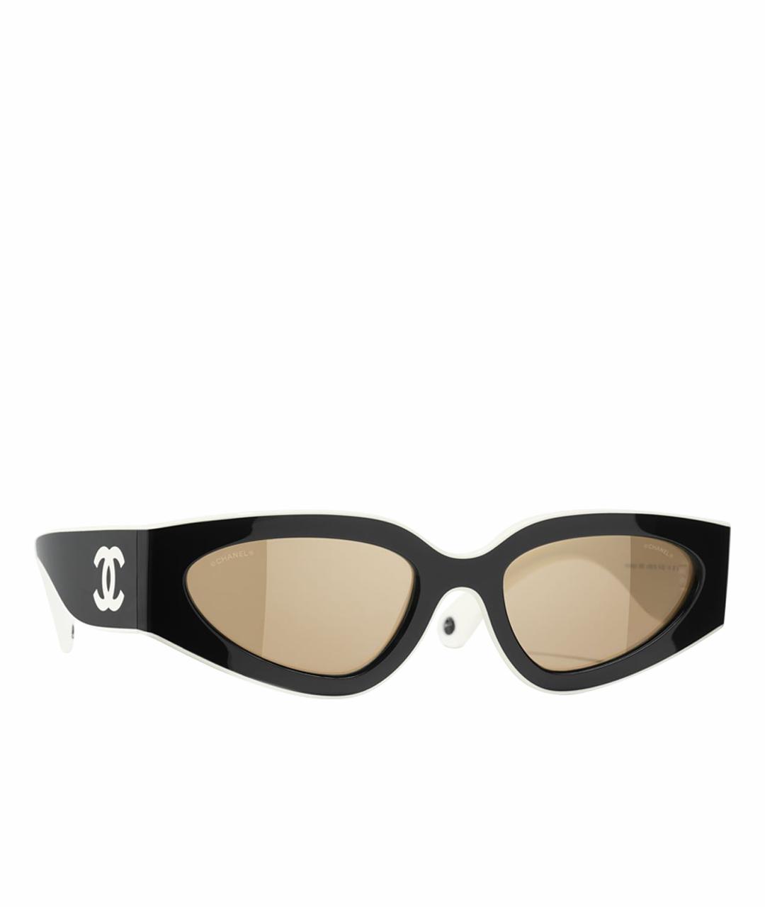 CHANEL Черные солнцезащитные очки, фото 1