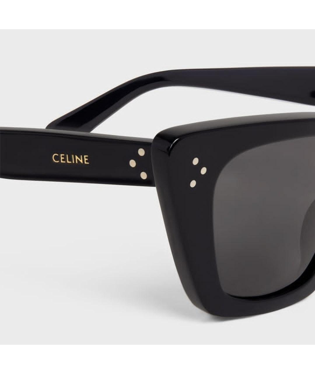 CELINE Черные солнцезащитные очки, фото 3