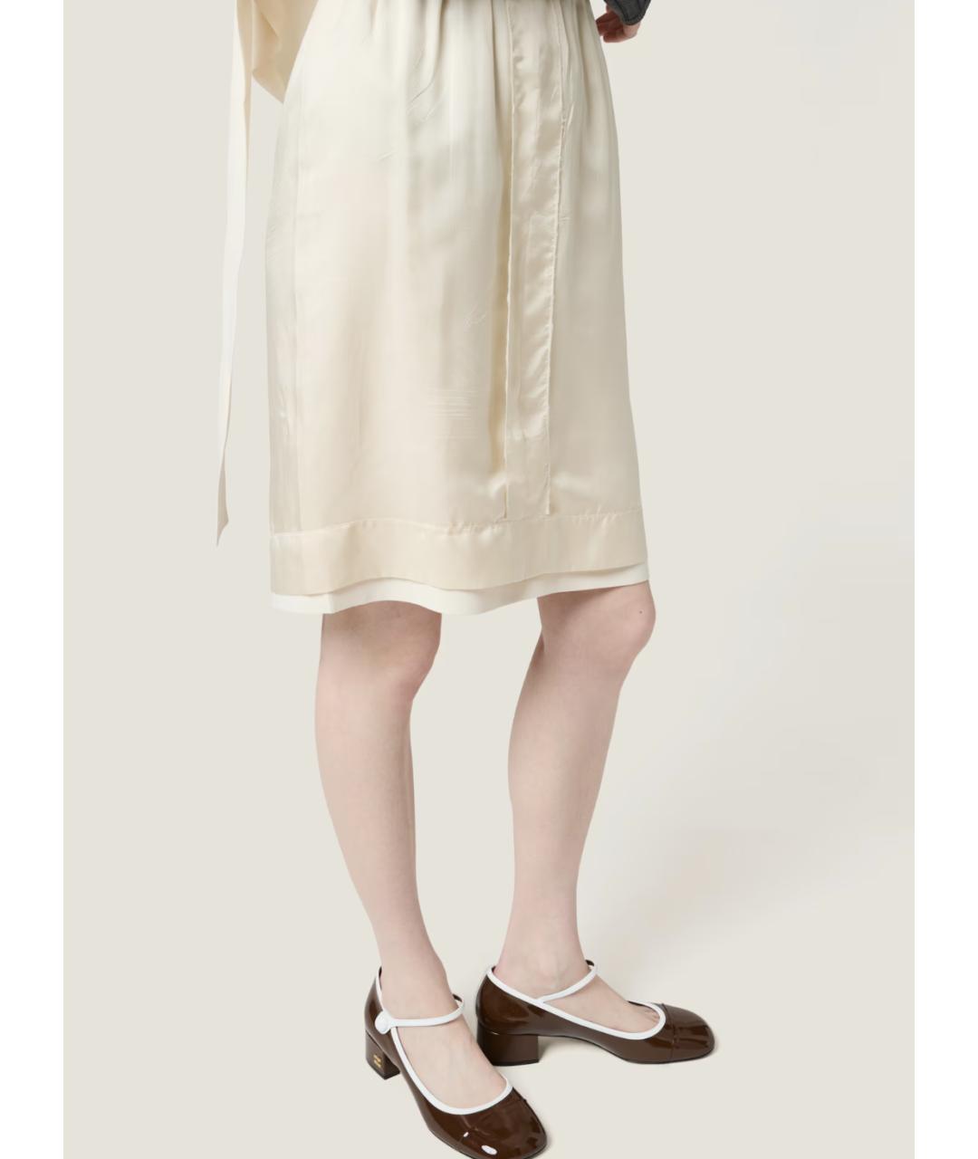 MIU MIU Коричневые туфли из лакированной кожи, фото 5