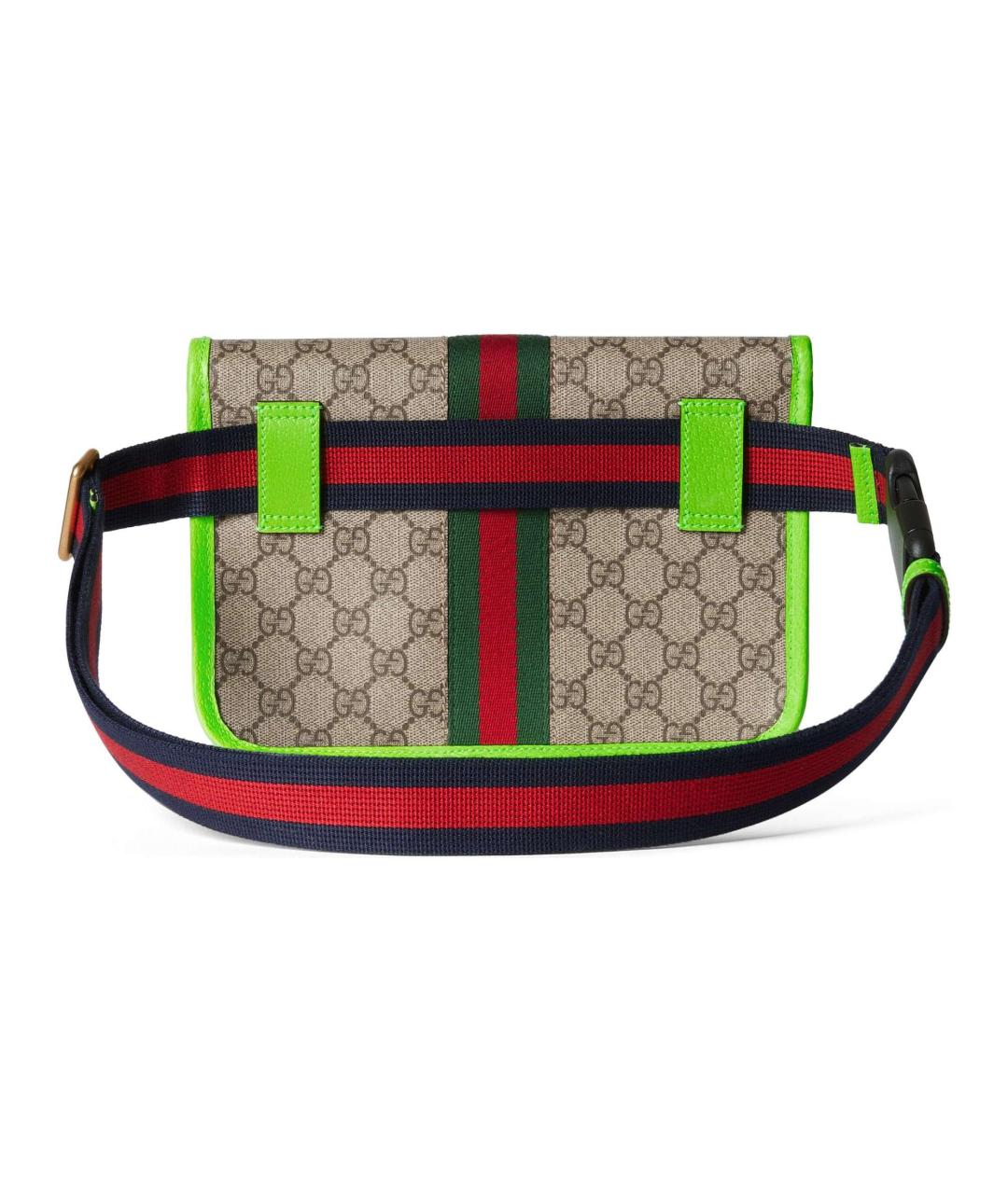 GUCCI Бежевая поясная сумка, фото 4