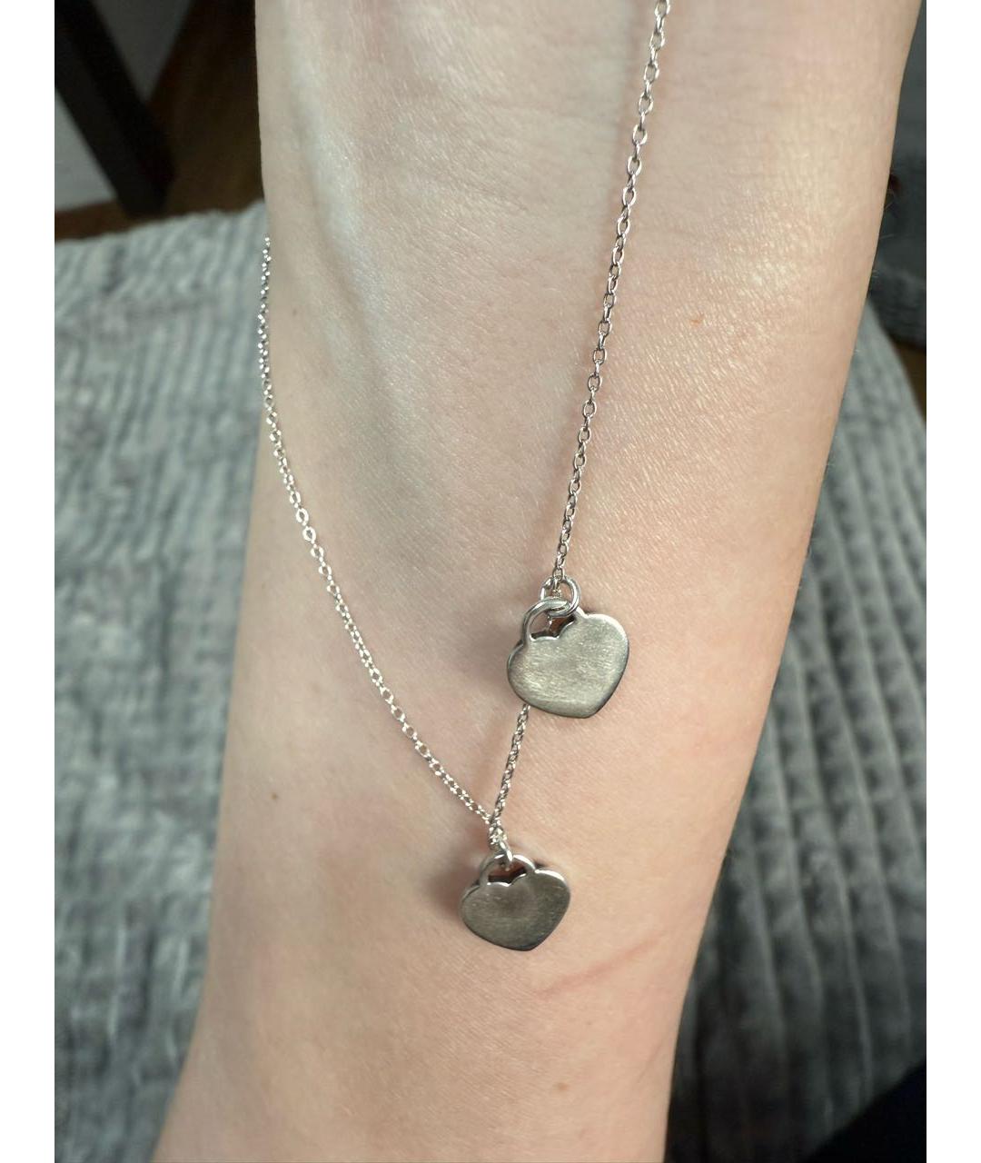 TIFFANY&CO Бирюзовая серебряная подвеска, фото 4