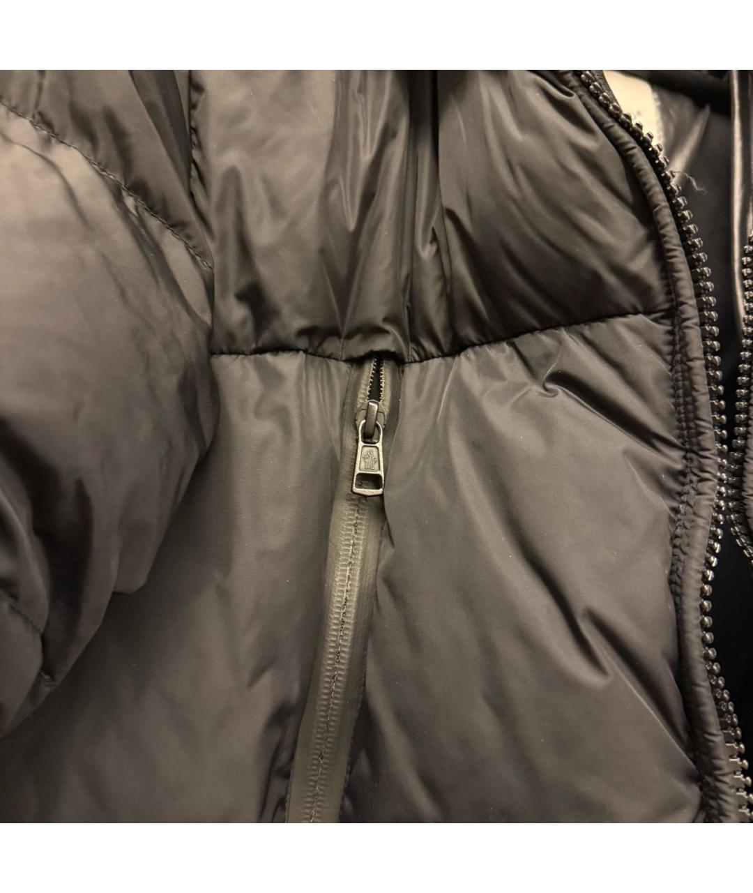 MONCLER Черная куртка, фото 2